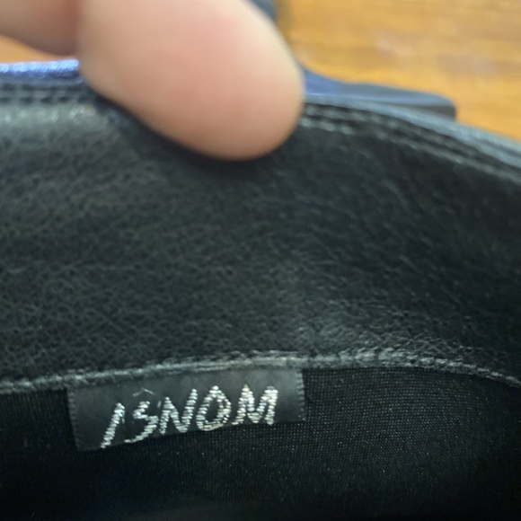 ISNOM Women's Black  Knee High Boots Size 10  NIB - Picture 10 of 16